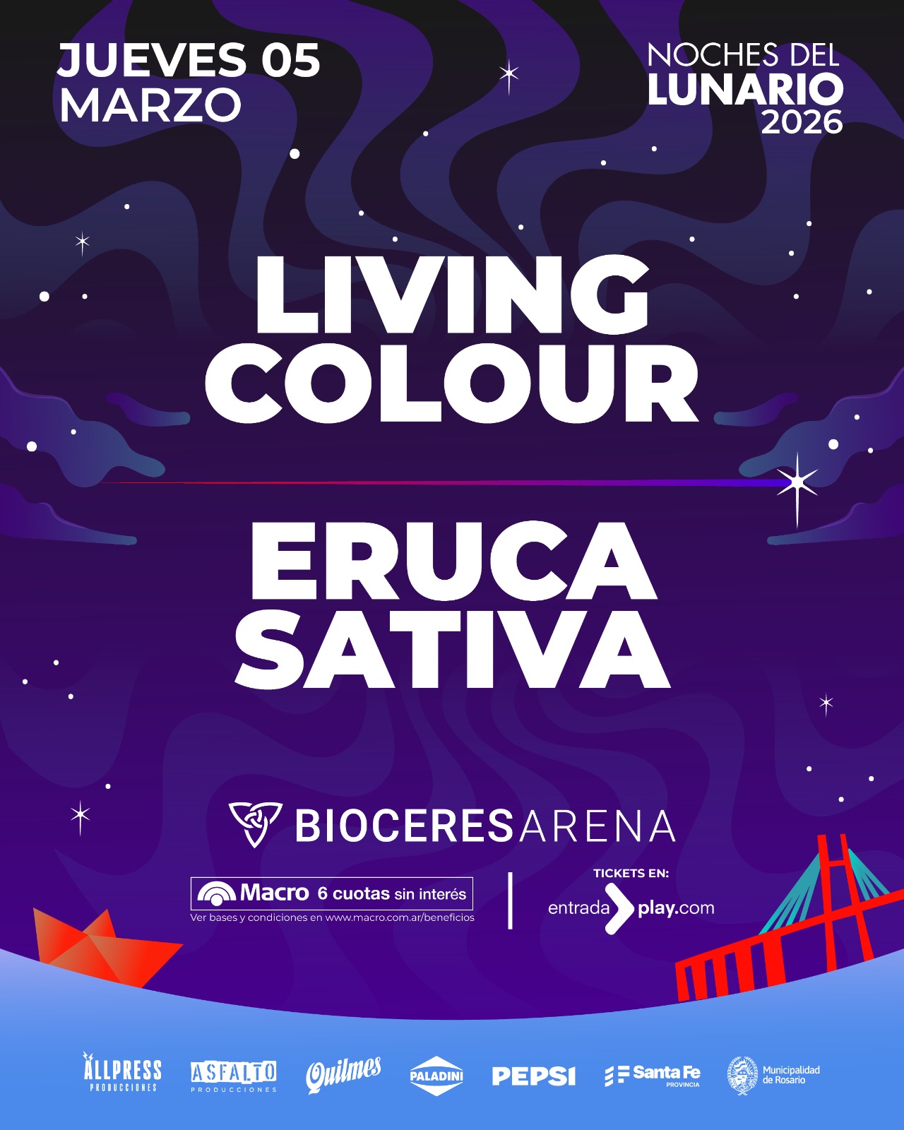 NOCHES DEL LUNARIO - LIVING COLOUR | ERUCA SATIVA