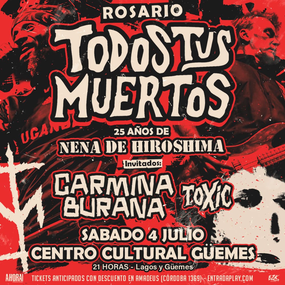 TODOS TUS MUERTOS EN ROSARIO  | CARMINA BURANA | TÓXIC