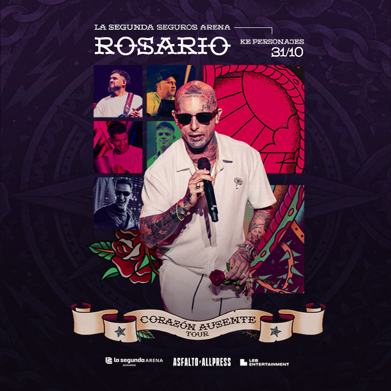 KE PERSONAJES - CORAZON AUSENTE TOUR