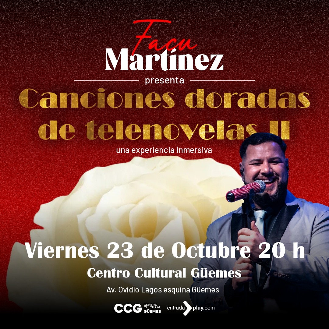 FACU MARTINEZ PRESENTA CANCIONES DORADAS DE TELENOVELAS II